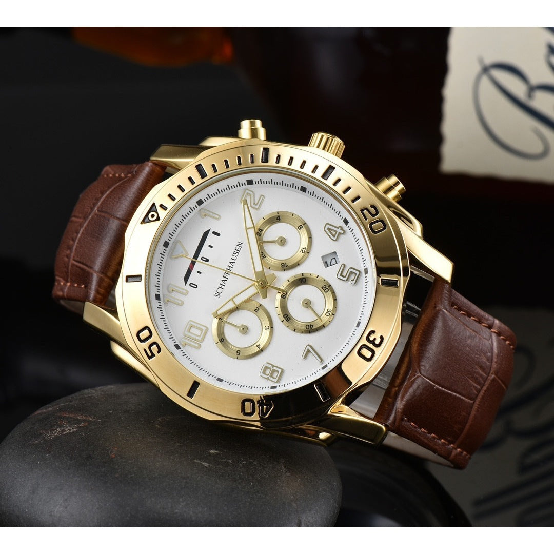 Six-pin Timing Full-function Quartz Men's Business