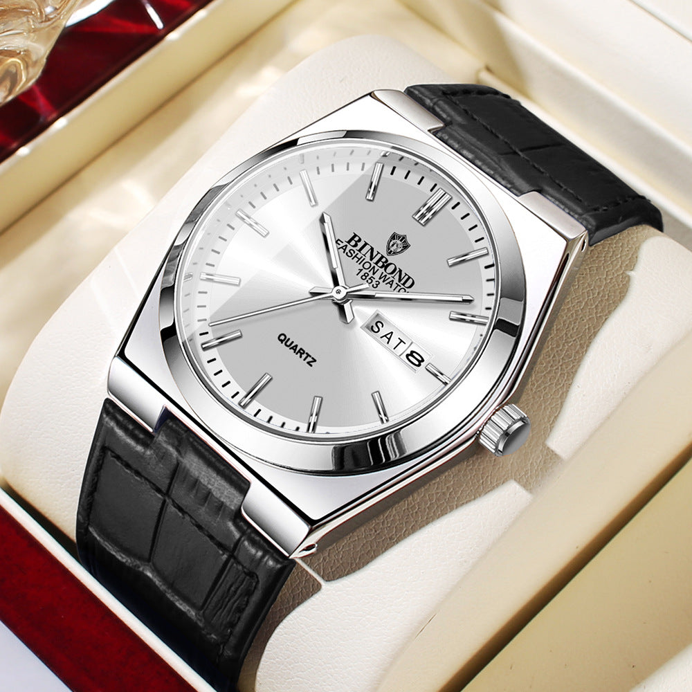 Light Luxury Casual Business New Quartz Watch Men