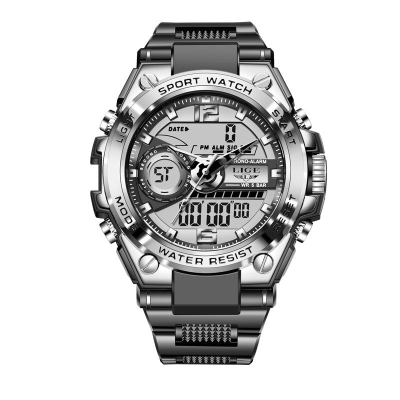 Dual Display Advanced Quartz Sport Watch