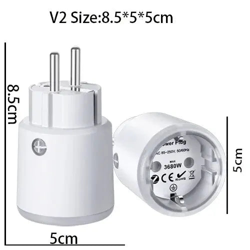 Haozee Smart Zigbee Socket EU Outlet