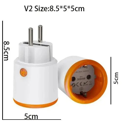 Haozee Smart Zigbee Socket EU Outlet