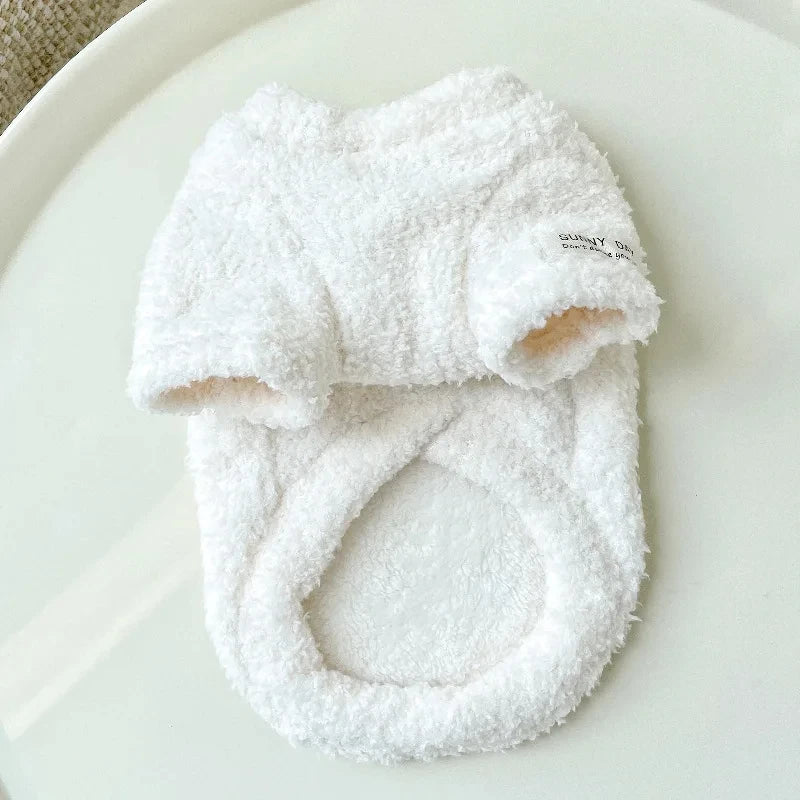 Winterhondentrui – Warme effen outfit voor kleine en middelgrote honden