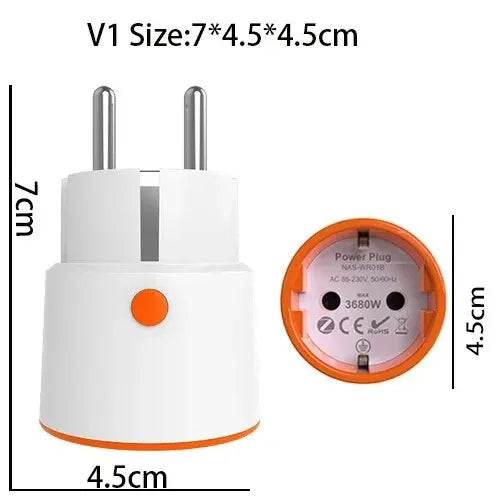 Haozee Smart Zigbee Socket EU Outlet