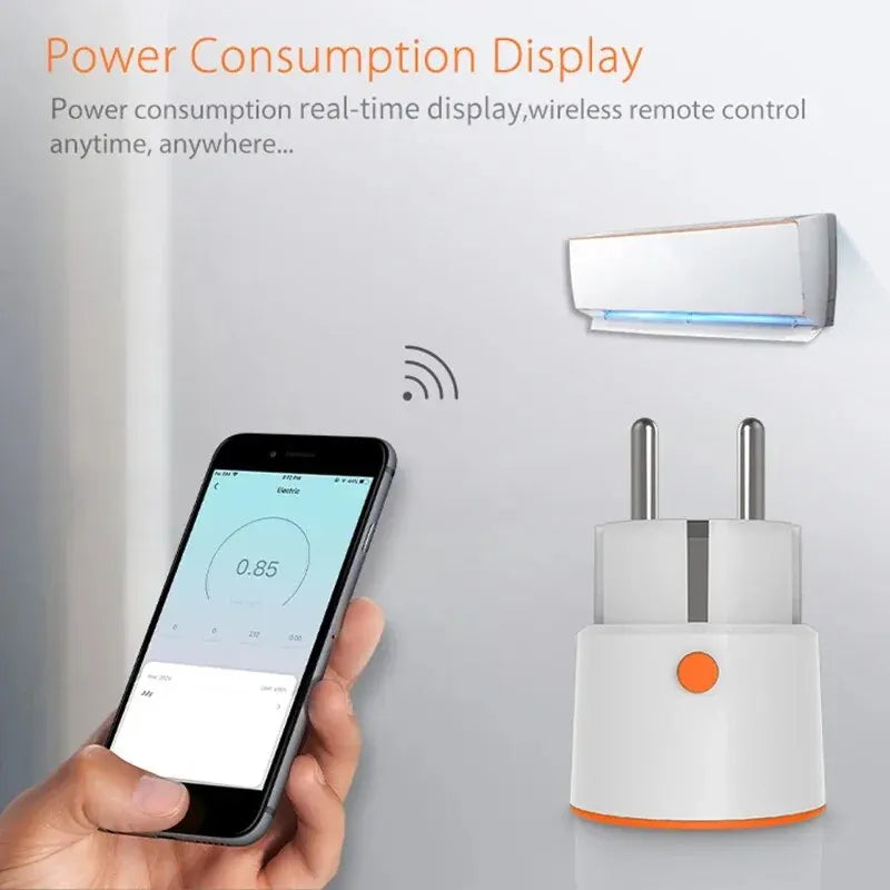 Haozee Smart Zigbee Socket EU Outlet