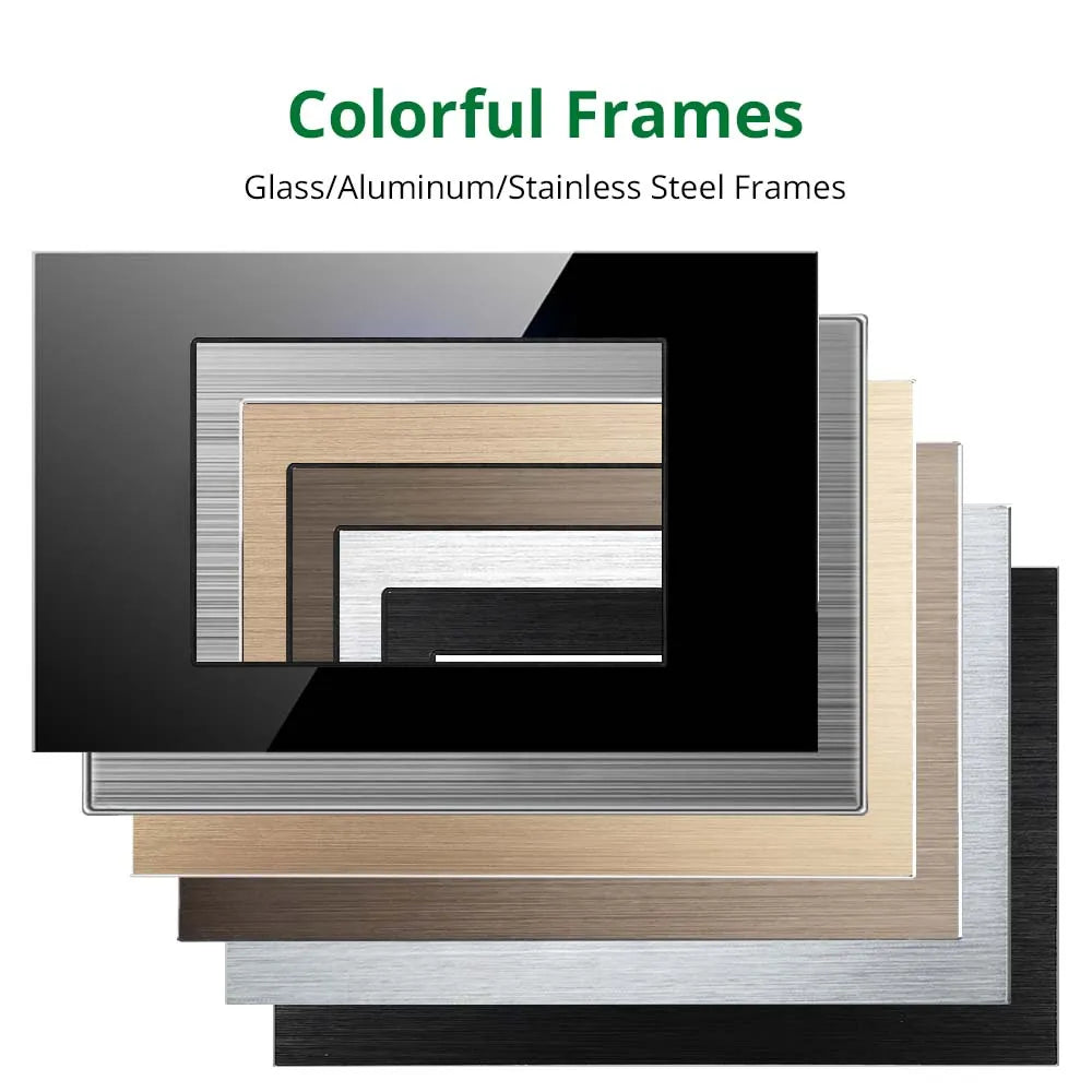 Wallpad Modular Switch & Socket Panel – Stylish & Durable Control Solution