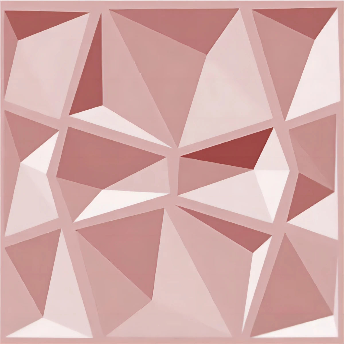 Modern PVC Geometric Wallpaper – Waterproof & Fireproof for Every Room