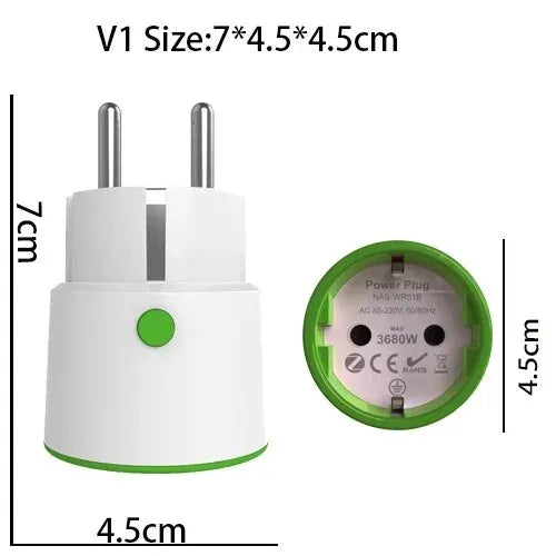 Haozee Smart Zigbee Socket EU Outlet