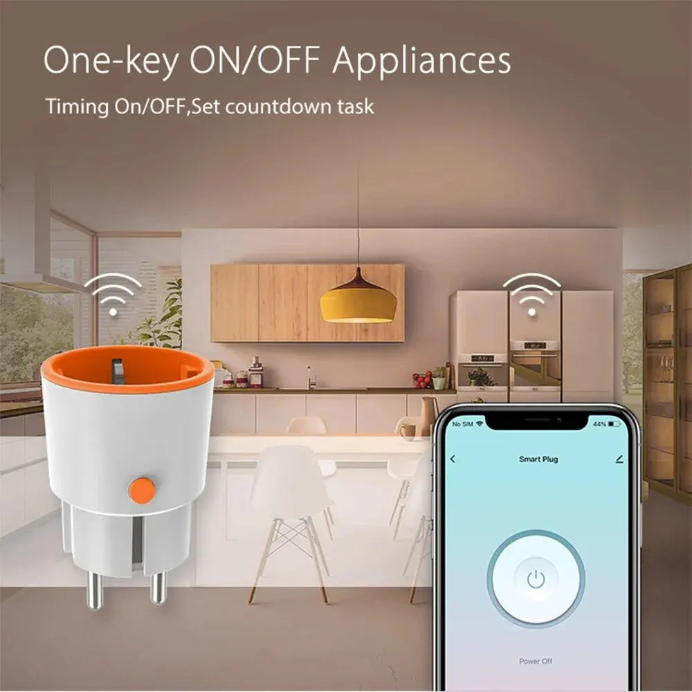 Haozee Smart Zigbee Socket EU Outlet