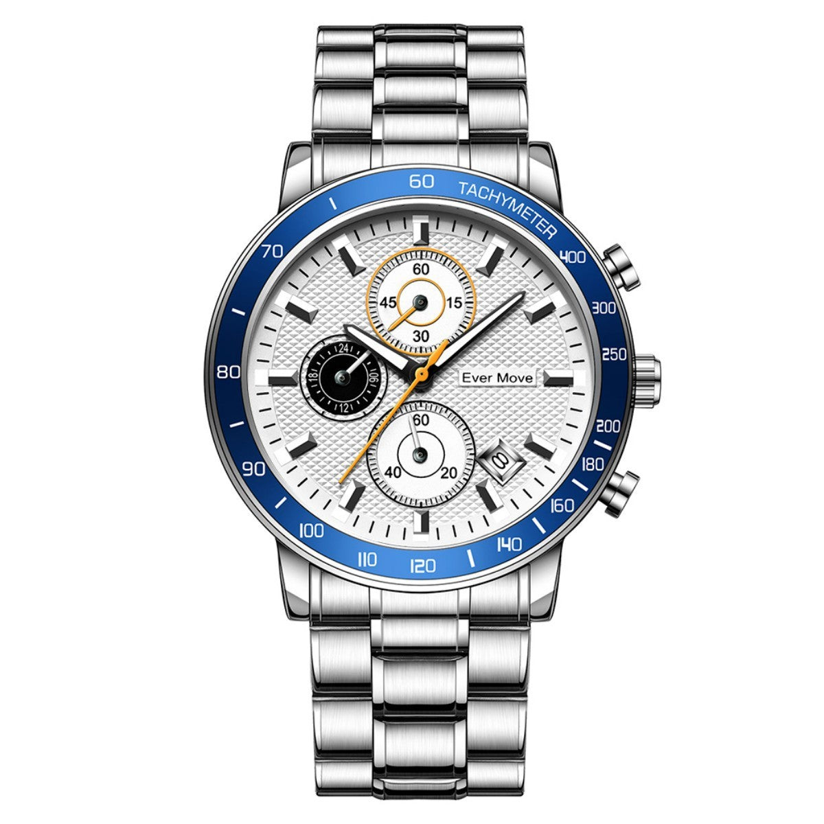 Waterproof Watch Luminous Small Three-pin Steel Watch