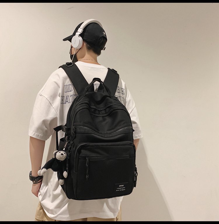 Unisex Hip-Hop Street Style School Backpack