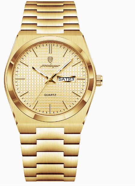 Waterproof Fashion Calendar Watch | Glow-in-the-Dark Trend