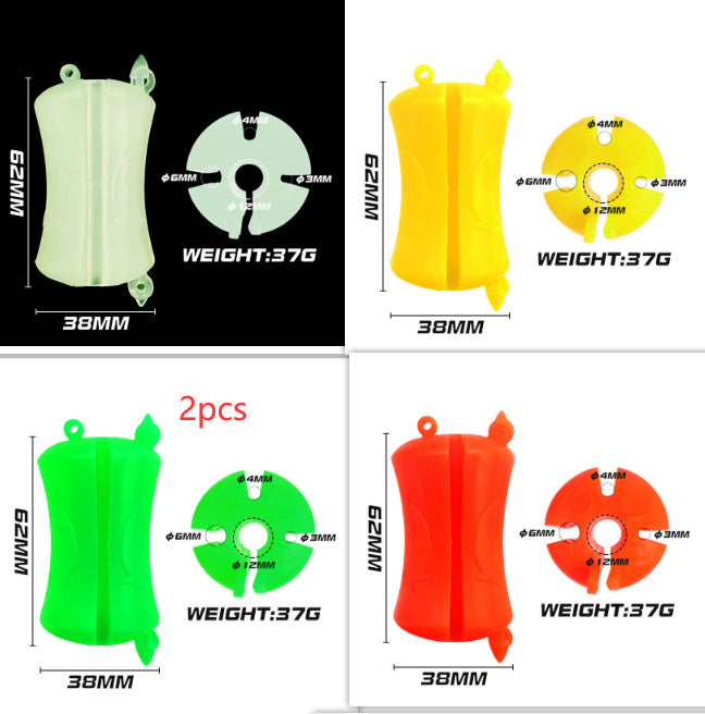 Luya Fishing Gear Accessories Protective Rod Pill Multi Color