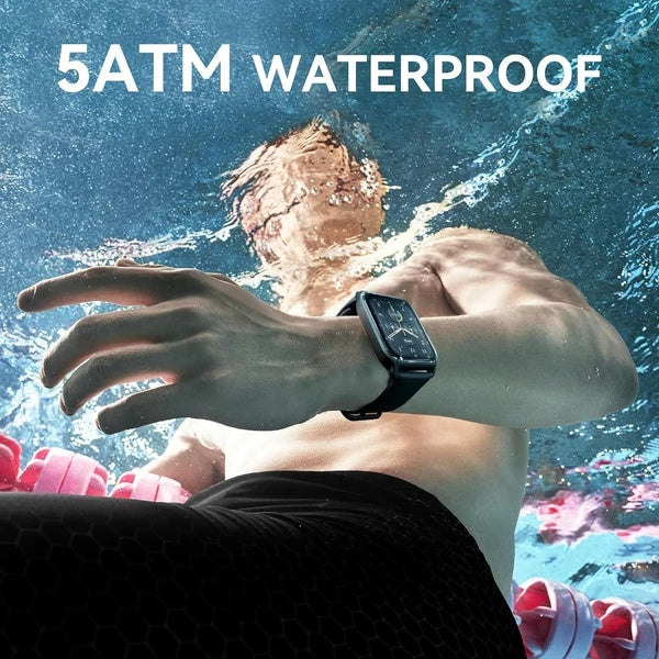 Men’s Smartwatch | Alexa, HR, SpO₂ | 100 Sports Modes | 5ATM Waterproof