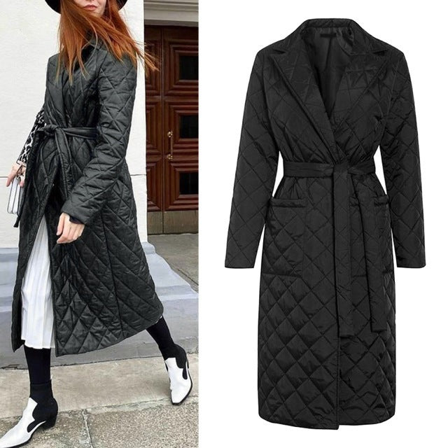 Long Jacket For Women Coat Winter Street-wear