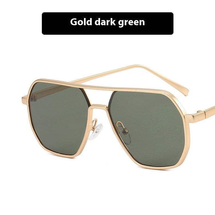 Dubbele Beam zonnebril voor heren met UV-bescherming