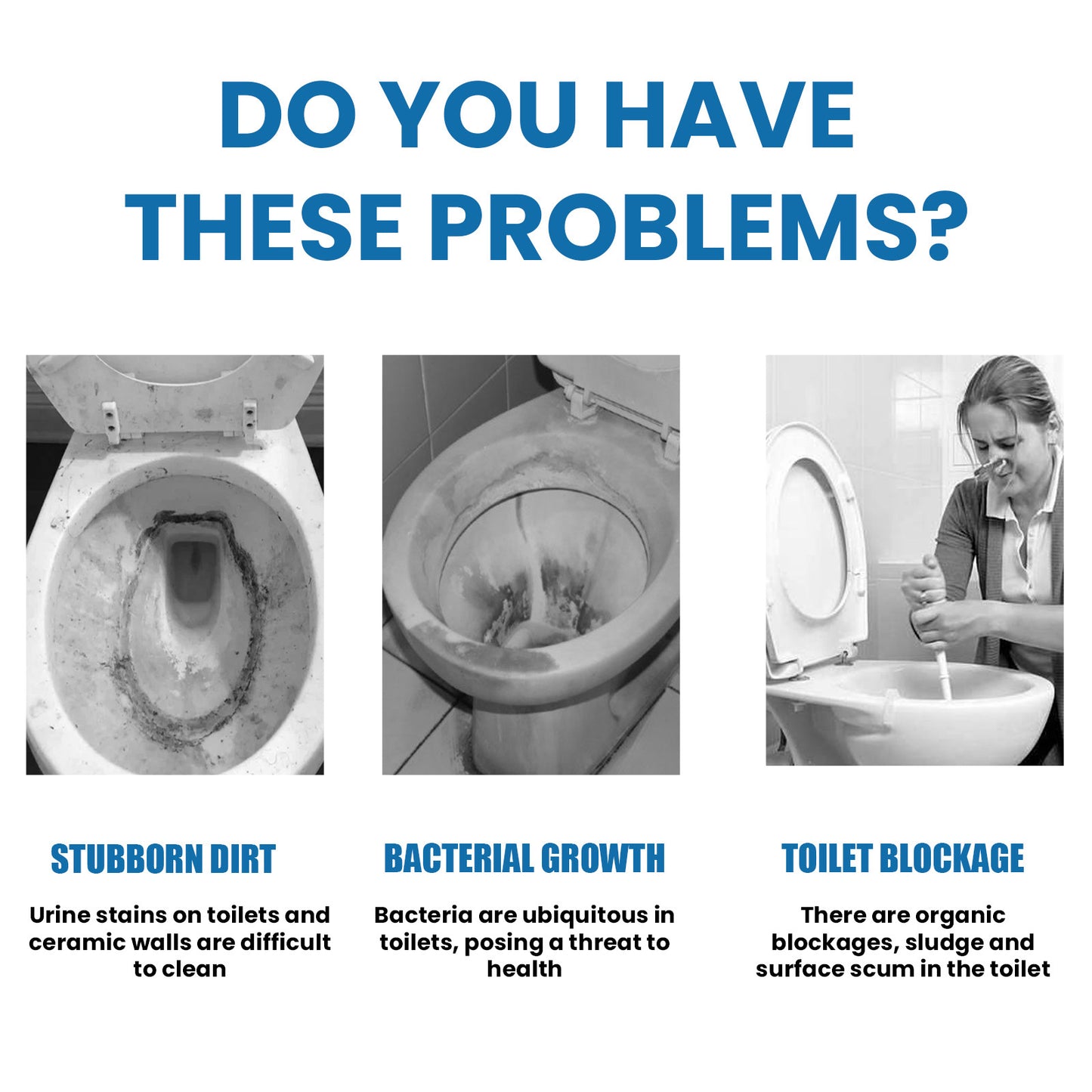 Splash Foam Toilet Cleaner Household