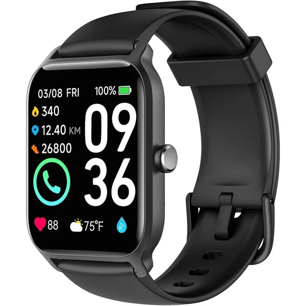 Men’s Smartwatch | Alexa, HR, SpO₂ | 100 Sports Modes | 5ATM Waterproof