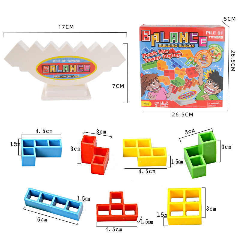 Balance Stacking Board Games for Kids & Adults