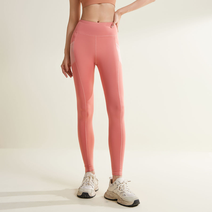Broek Mesh Zijzak Yoga Gym Broek 