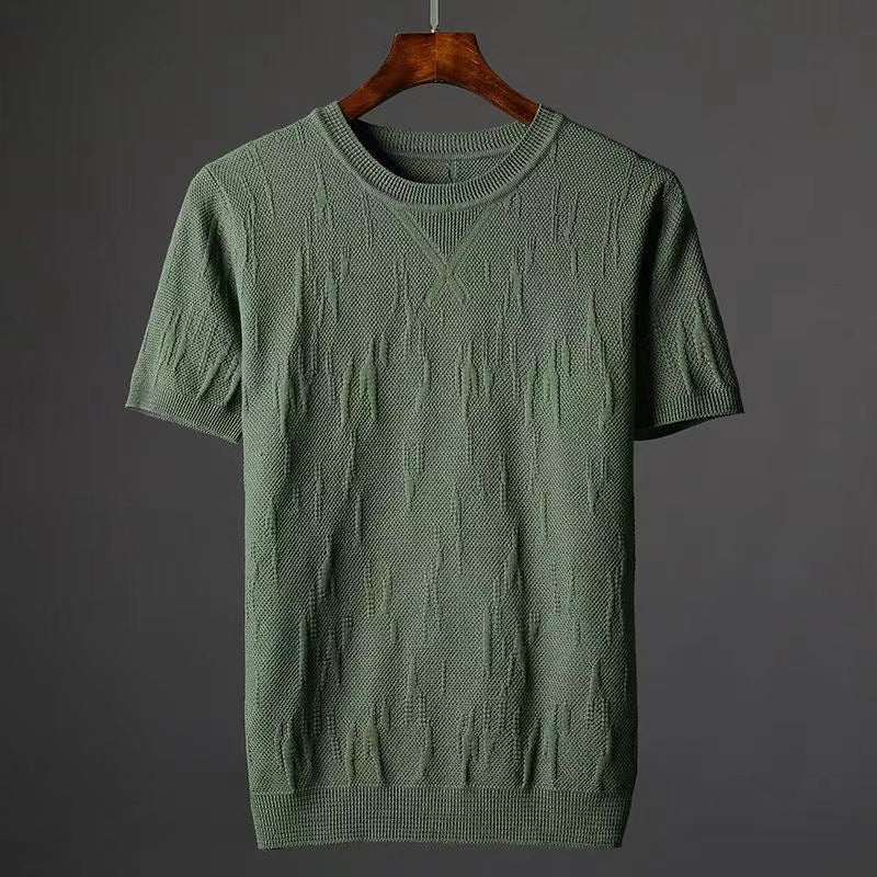 Youthful Edge — Slim Fit Cotton Men’s Top