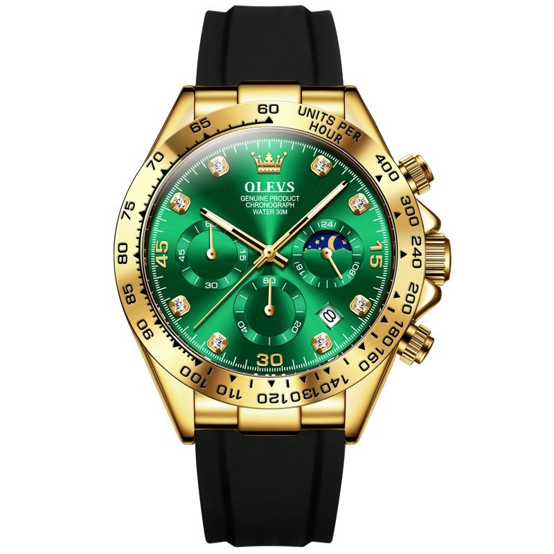 Multi-Function Sports Timing Quartz Men