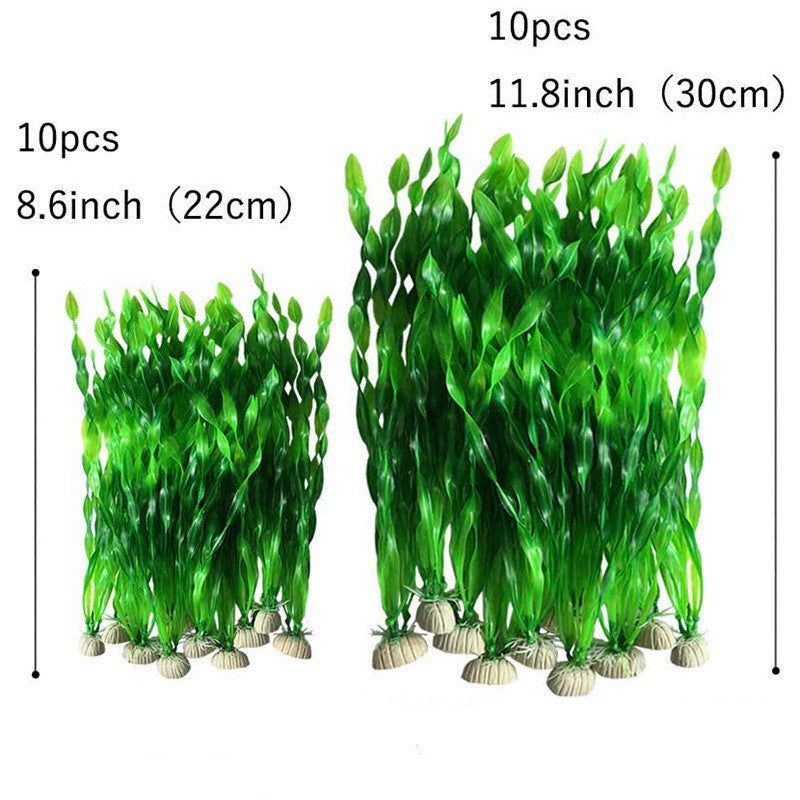Aquarium Fish Tank Decoration Plastic Plants